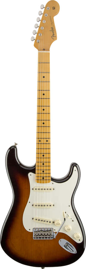 Eric Johnson Stratocaster Mn Sunburst de 2 colores