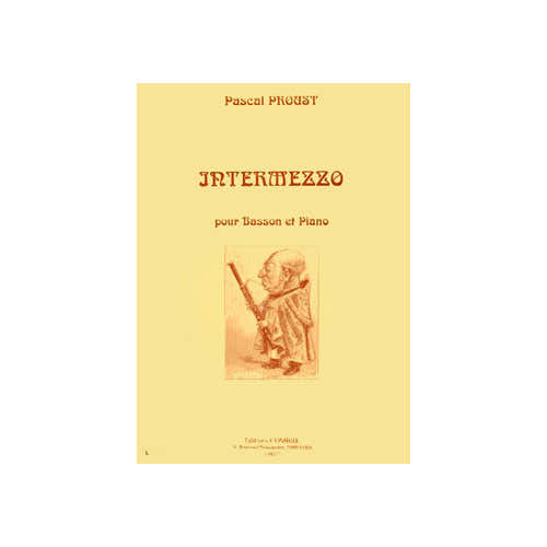 Proust - Intermezzo - Basson et Piano