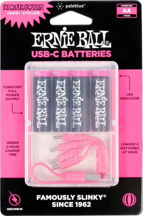 AA rechargeable batteries via USB-C