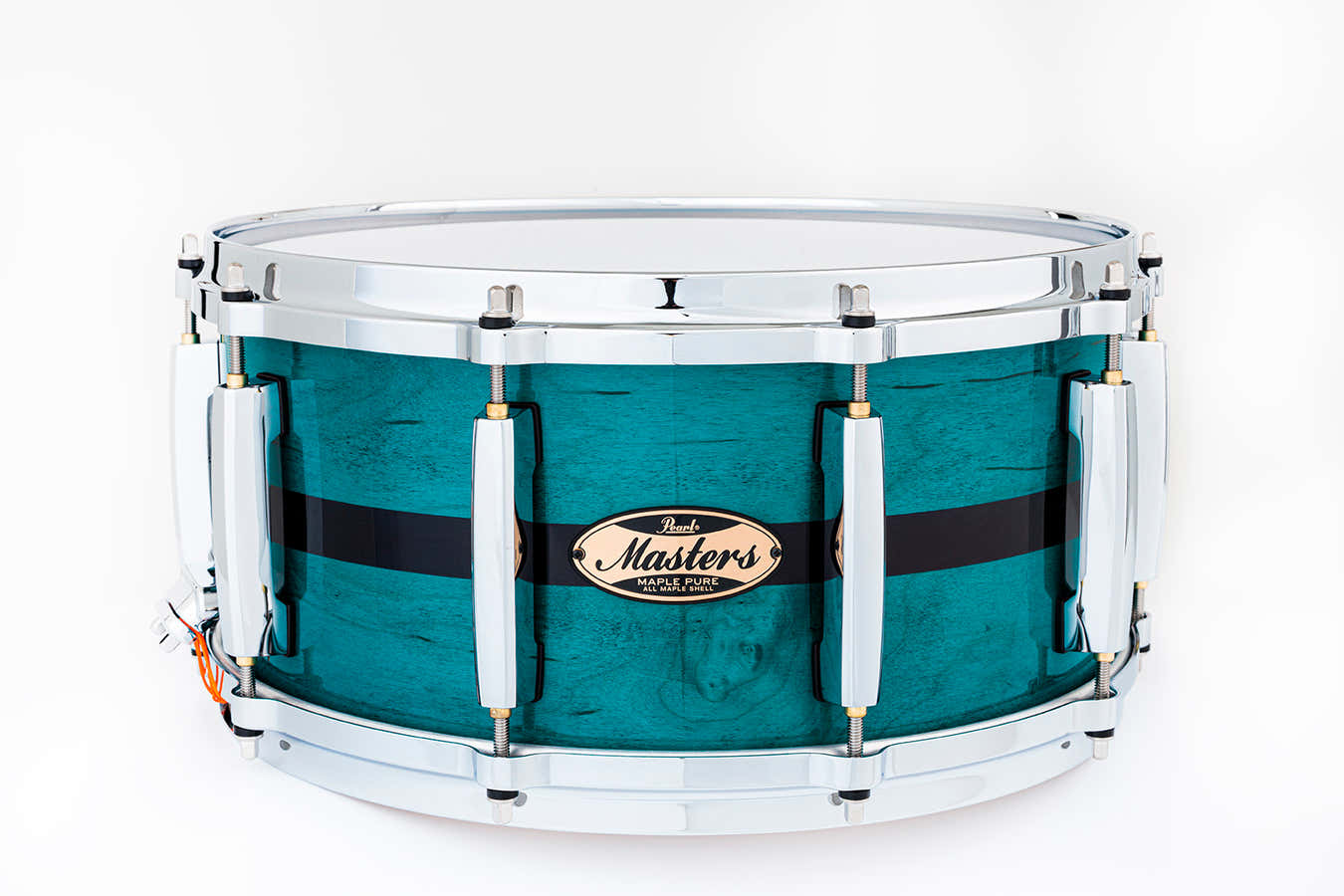 Masters Maple Pure 14X6,5 Aqua Turquesa Stripe