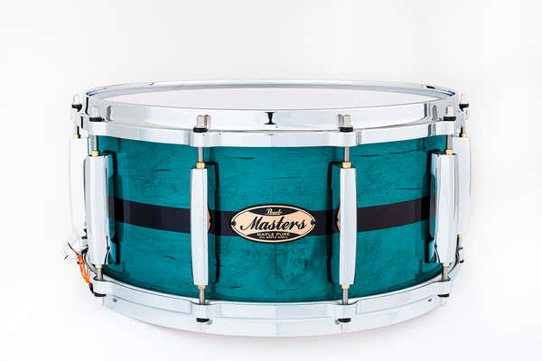 Masters Maple Pure 14X6,5 Aqua Turquesa Stripe