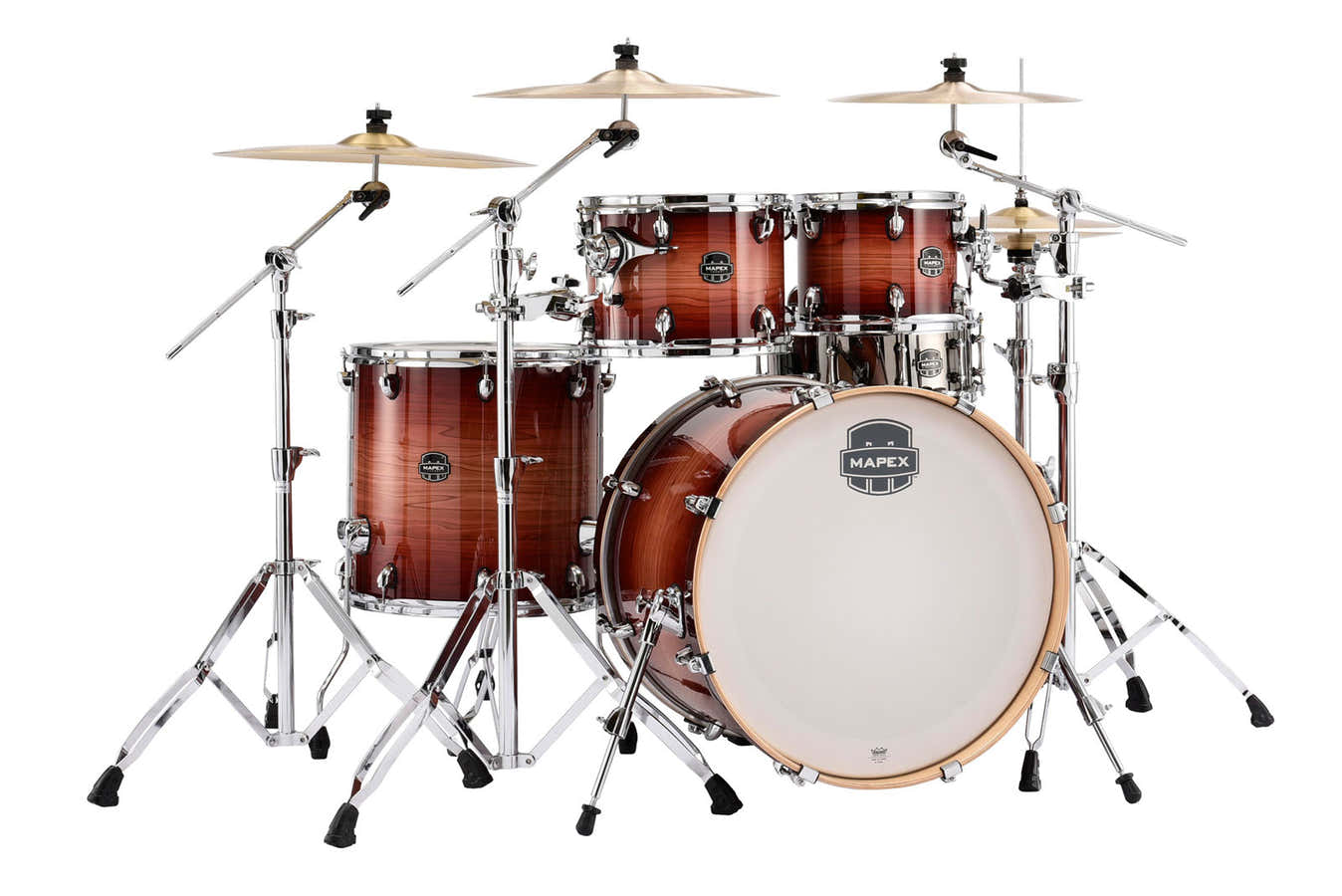 AR529S-DW - ARMORY 5 PIEZAS STAGE ROCK 22 REDWOOD BURST (SIN HARDWARE)