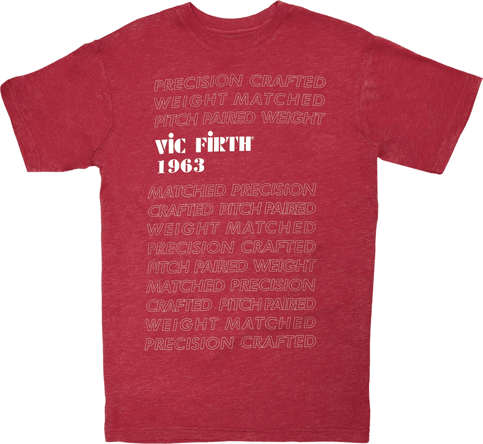 Camiseta 1963 Gráfico rojo Xl