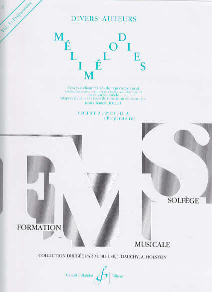 Jollet JEAN-clement - Melimélodies Vol.3