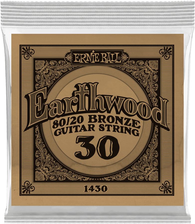 .030 EARTHWOOD 80/20 BRONZE ACOUSTIC GUITAR STRINGS
