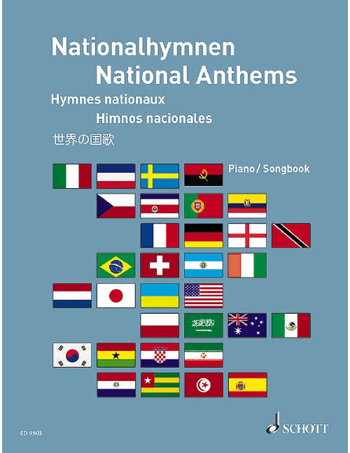 Hymnes Nationaux - Piano Solo Ou With Voice
