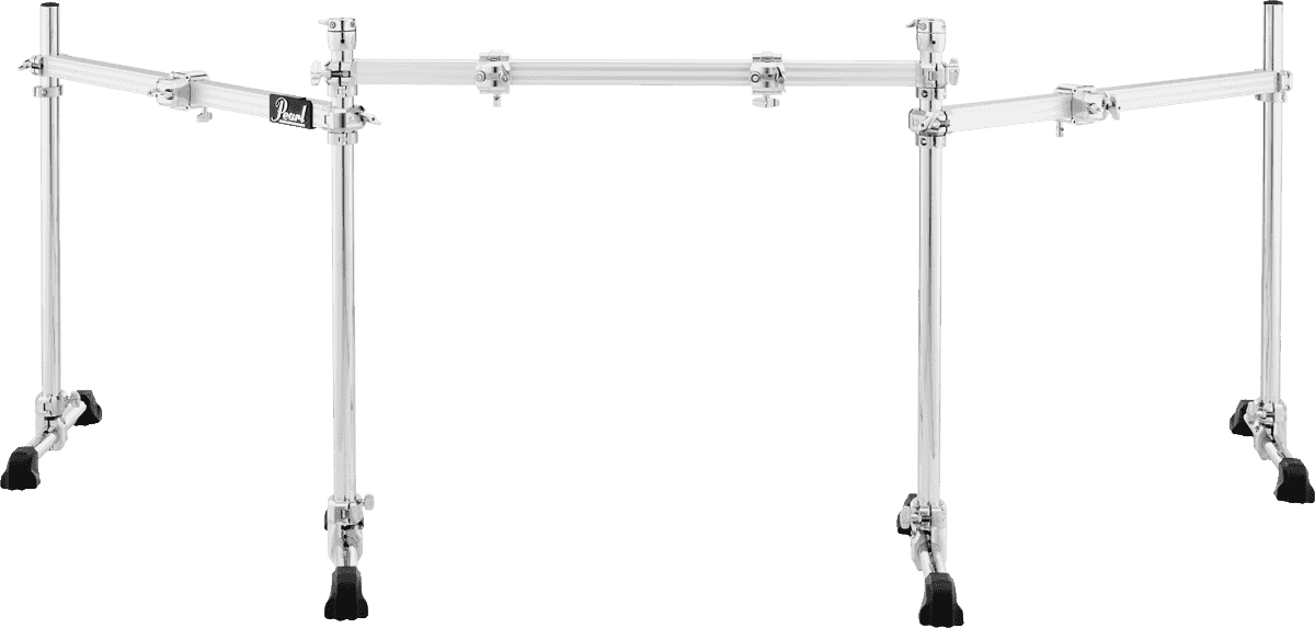 DR513 - STRAIGHT DRUM RACK 3 BARS + CLAMPS