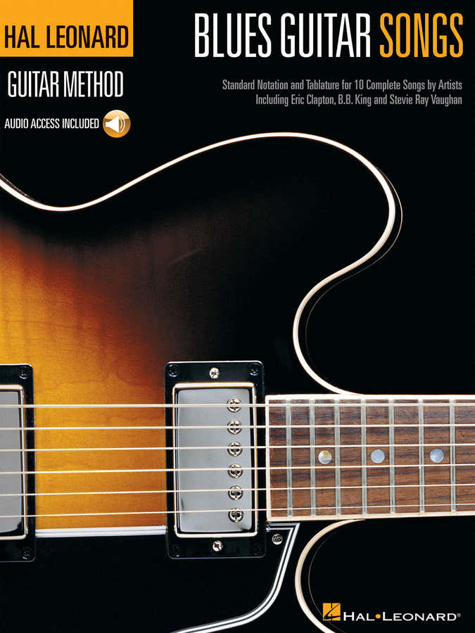 HAL LEONARD BLUES GUITAR SONGS + AUDIO EN LIGNE - GUITAR TAB