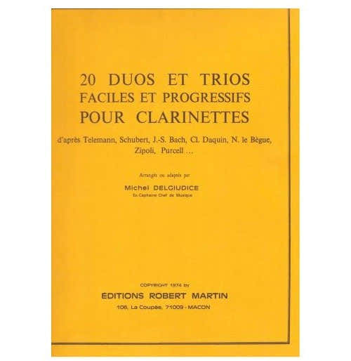 Del Giudice M. - Vingt Duos et Trios Faciles et Progressifs