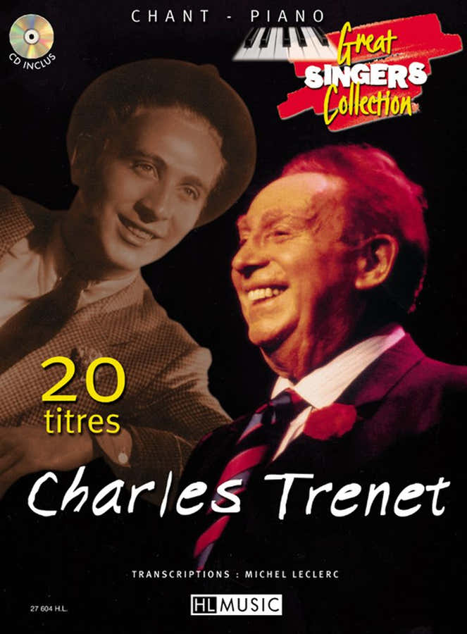 Trenet - 20 Titreschant/po. - Chant et Piano