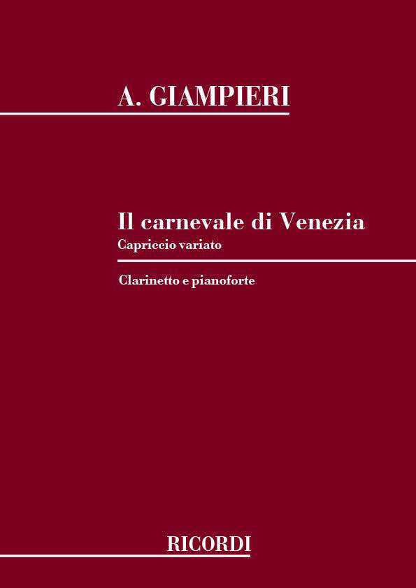 Giampieri A. - Carnevale Di Venezia - Clarinette