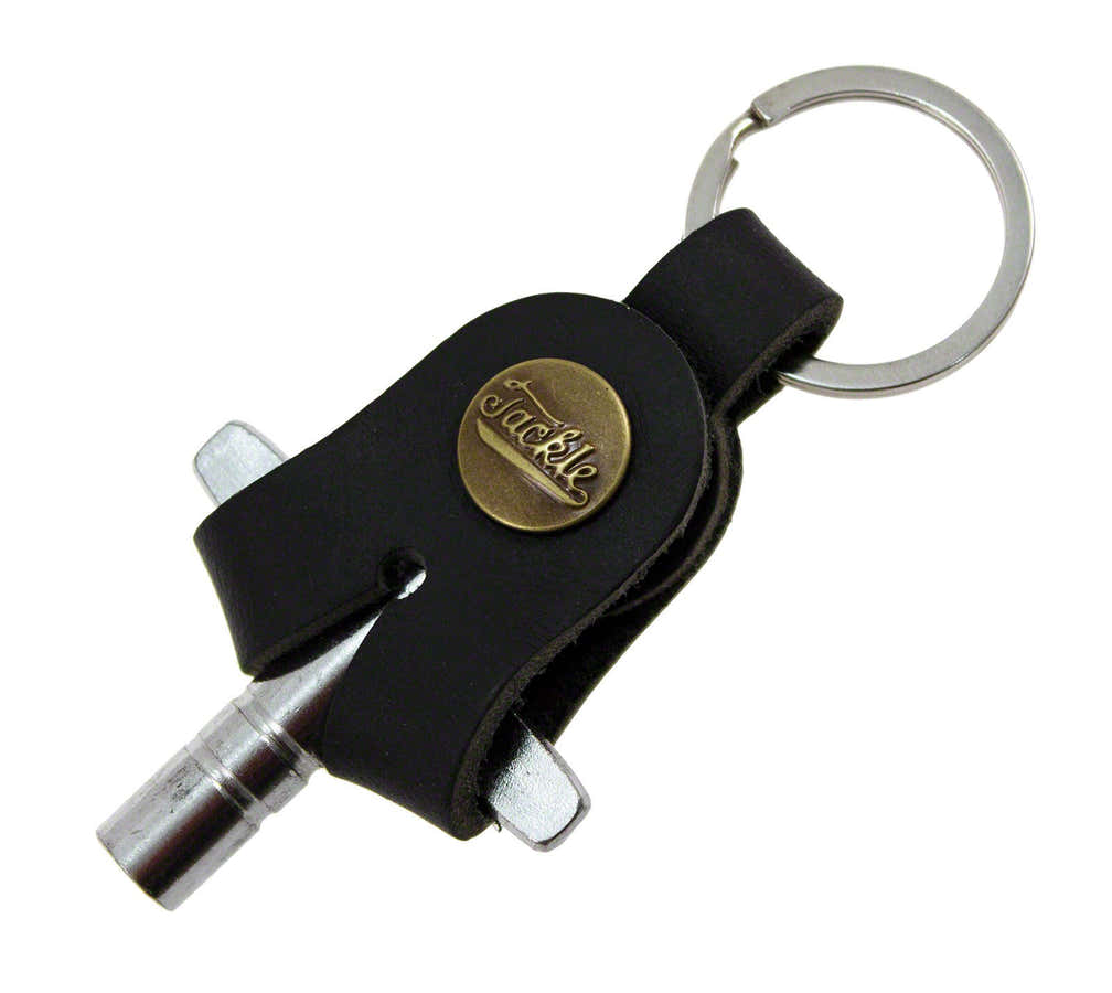 Llave De Afinación + Llavero De Cuero - Negro