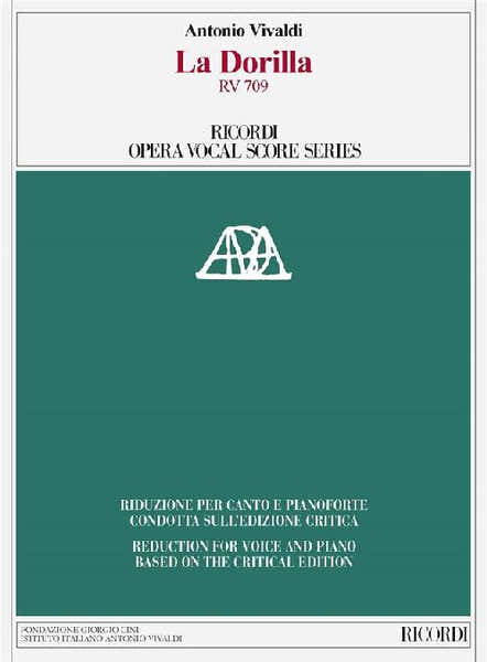 ANTONIO VIVALDI - LA DORILLA RV 709 - CHANT ET PIANO