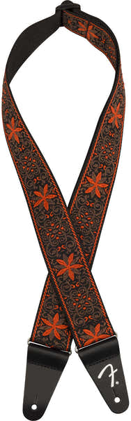 PASADENA WOVEN STRAP ORANGE WALLFLOWER 2"