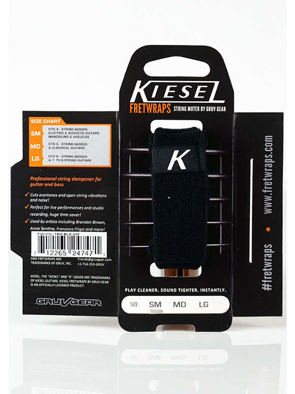 FretWraps Kiesel Black - Large