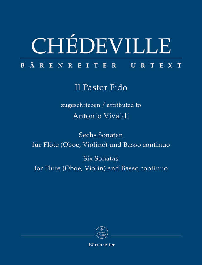 Nicolas - Il Pastor Fido - Flute (Ou Hautbois Ou Violon) & Basse Continue