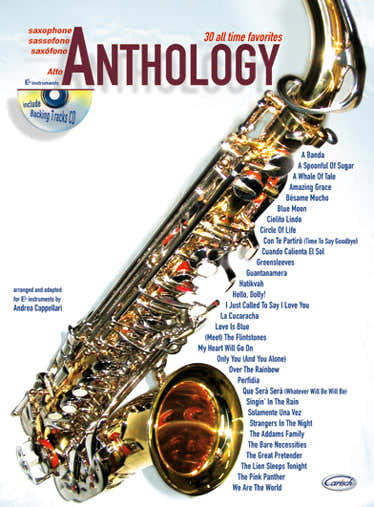 Cappellari A. - Anthology Vol.1 + CD - Saxophone Alto