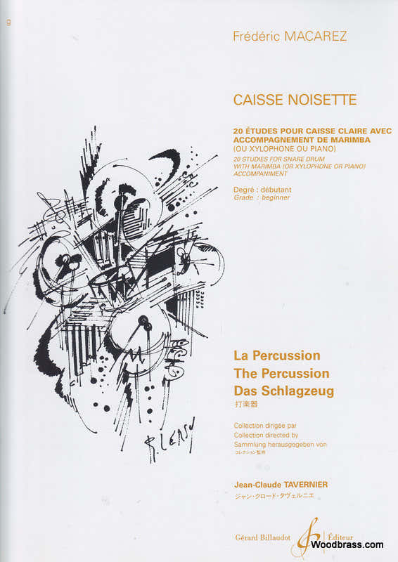 Macarez Frederic - CAISSE-noisette - Caja y marimba (xilófono)