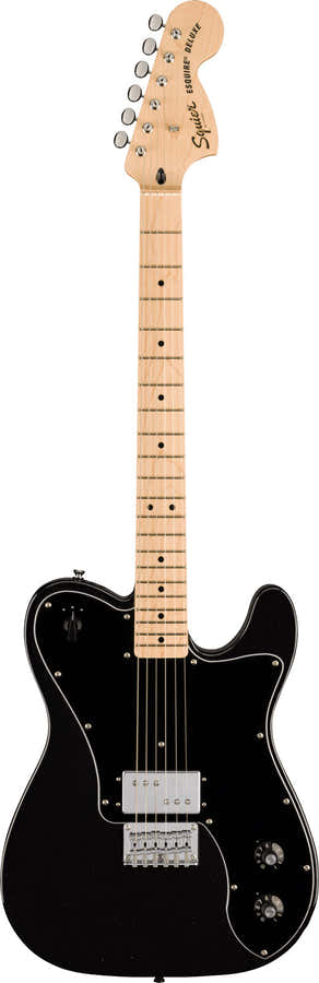 Esquire Dlx Paranormal Mn Negro metálico