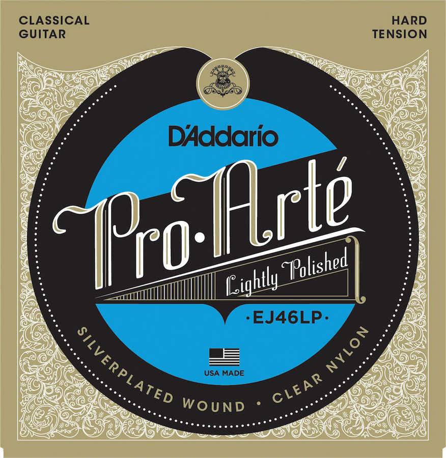 EJ46LP PRO-ARTE COMPOSITE CLASSICAL GUITAR STRINGS HARD TENSION