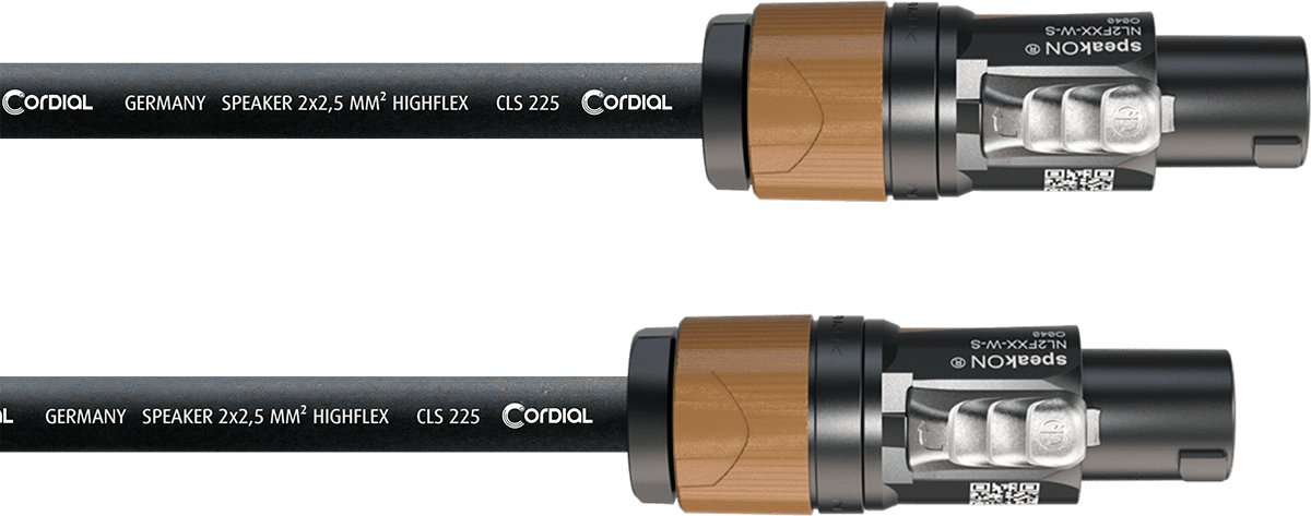 Cable H.P. Speakon 2 Polos 10 M