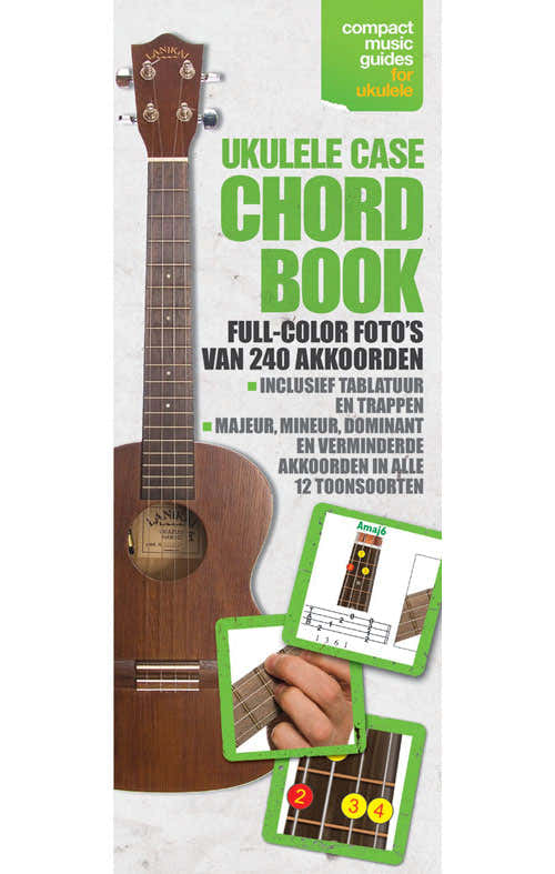 Ukulele Case Chord Book - Version Neerlandais