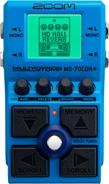 Zoom MS-70 CDR+ Retardo de modulación Reverb