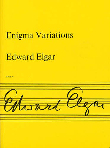 VARIATIONS ON AN ORIGINAL THEME 'ENIGMA' OP.36 FOR ORCHESTRA. MINIATURE SCORE - ORCHESTRA