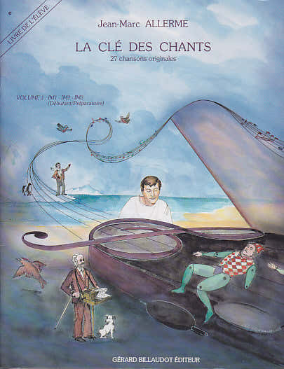 Allerme JEAN-marc - La Cle Des Chants Vol.1 + CD (eleve)