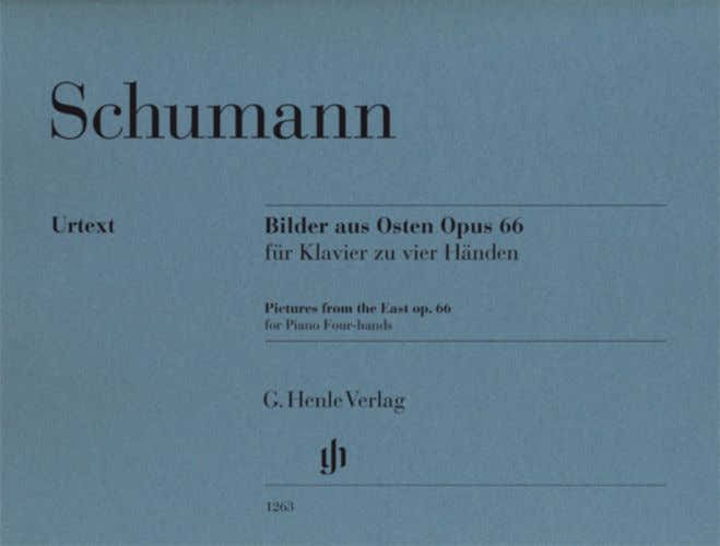 Schumann R. - Bilder Aus Osten Op.66 - Piano 4 Mains