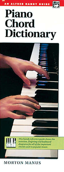 MANUS MORTON - PIANO CHORD DICTIONARY HANDY GUIDE - PIANO