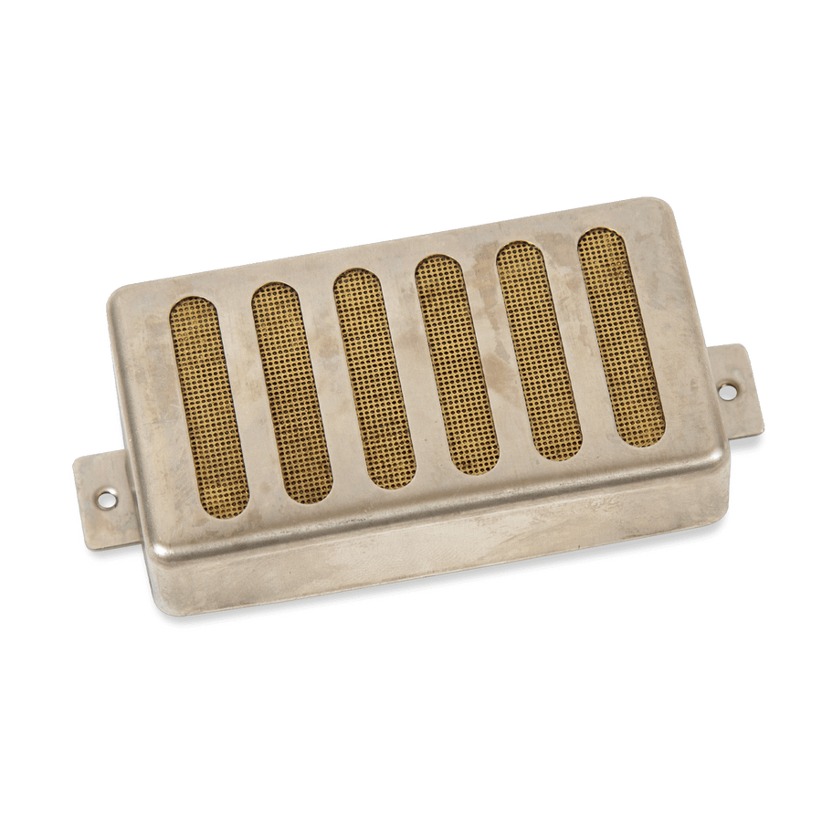 Neck Raw Nickel Gold Mesh