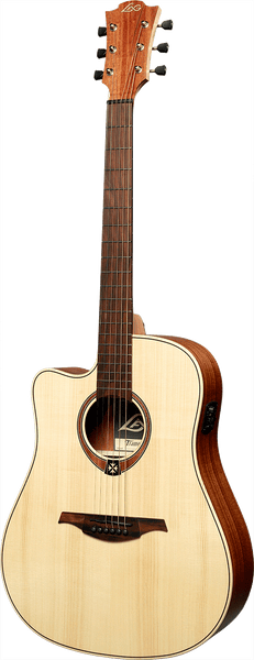 Lâg Tramontane Tl70Dce-Nat Dreadnought Lh Ctw Natural