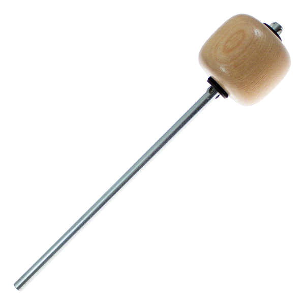 305 - Batidor de pedal GC - Arce - Varilla cromada - Curvado para doble pedal