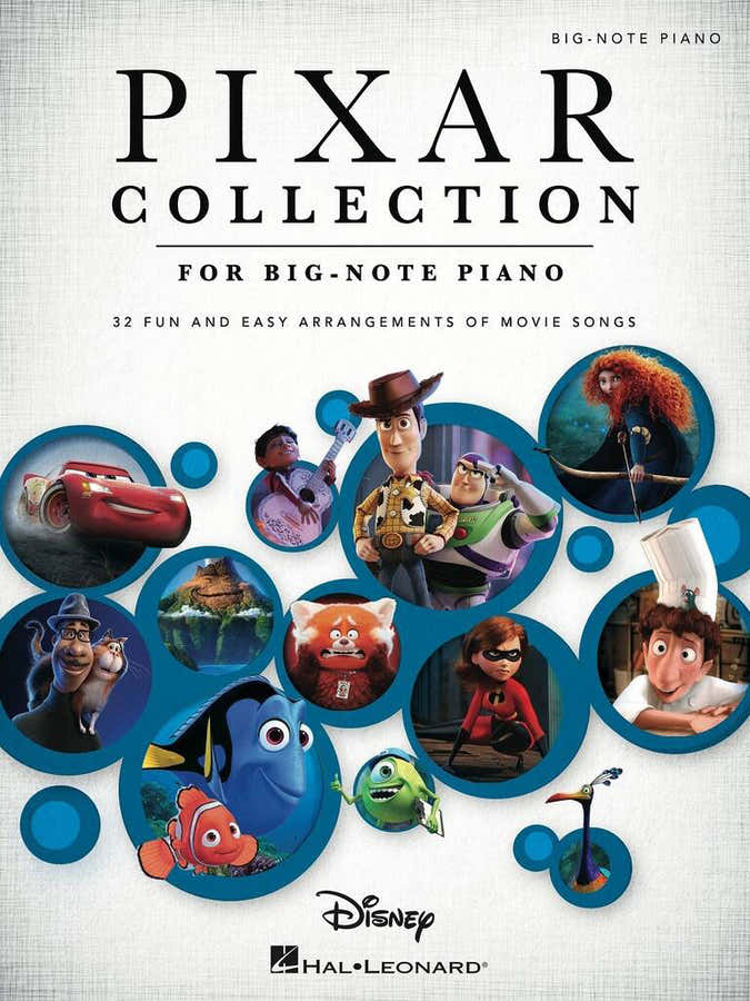 Pixar Collection for Big Note Piano