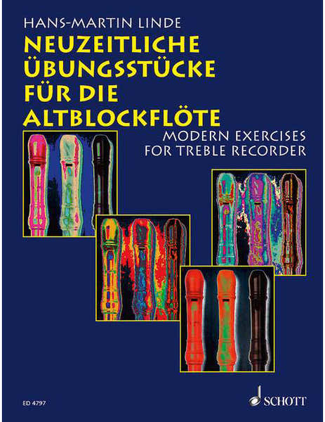 Linde - Modern Exercises For Treble Flute A Bec