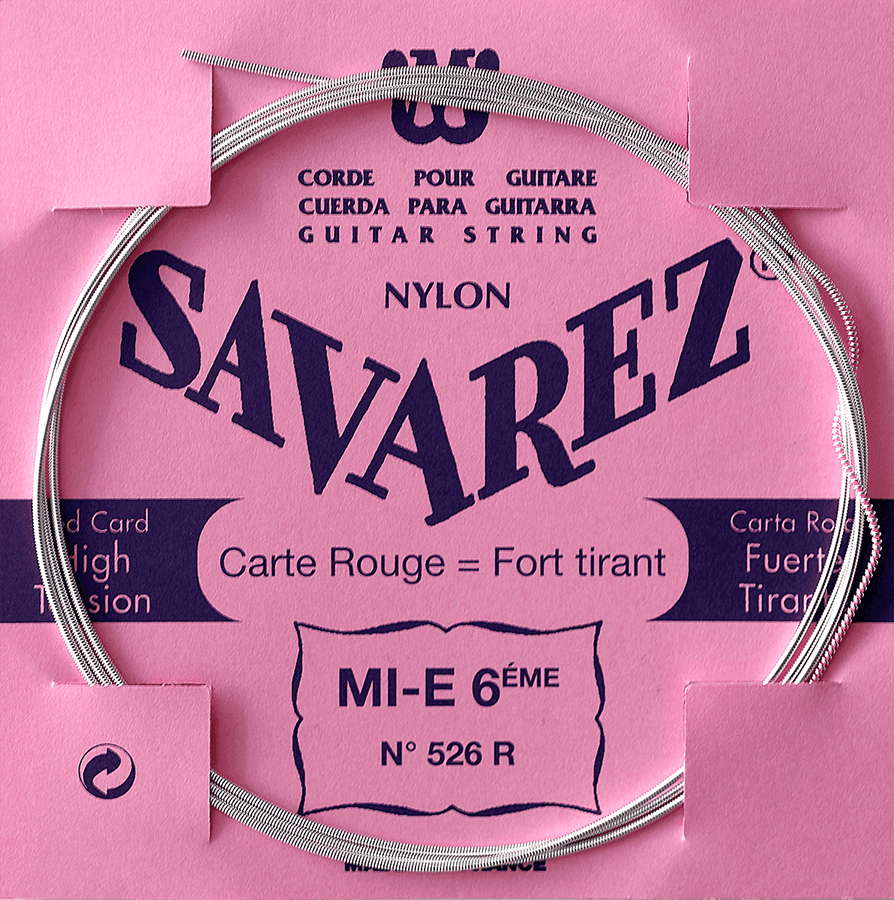 526R MI-6 Carte Rouge Tensión Fuerte (Unidad)