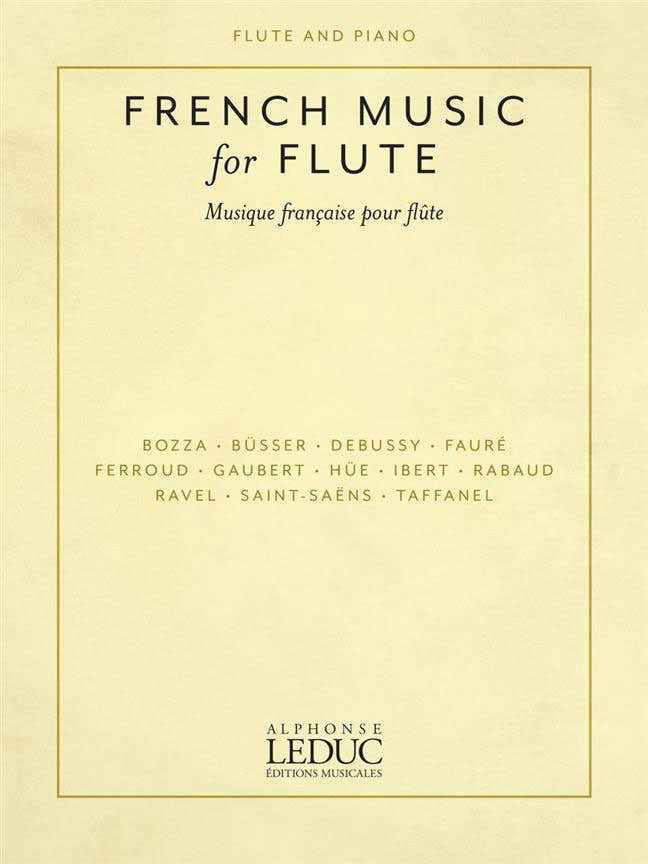 Varios compositores - Música francesa para flauta travesera y piano
