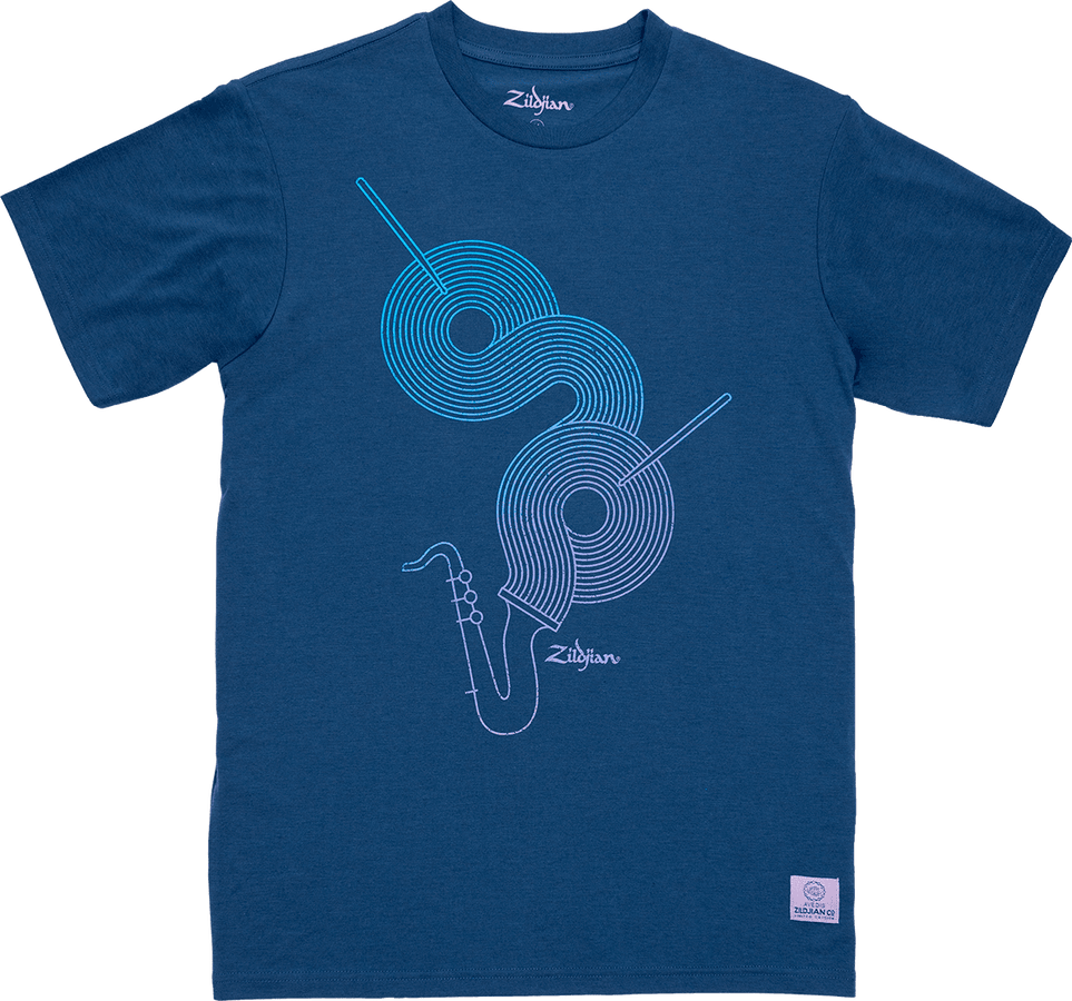 Camiseta Talla S Logotipo « Jazz » - Zat0071-Le