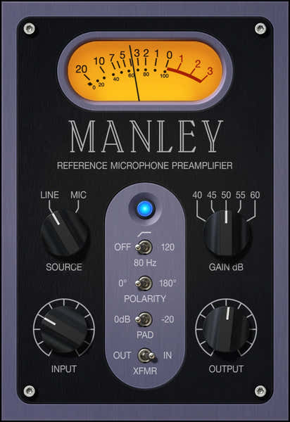 UAD Manley Preamplificador a válvulas