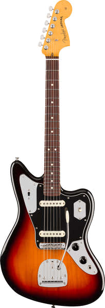 American Professional Classic Jaguar RW Sunburst de 3 colores