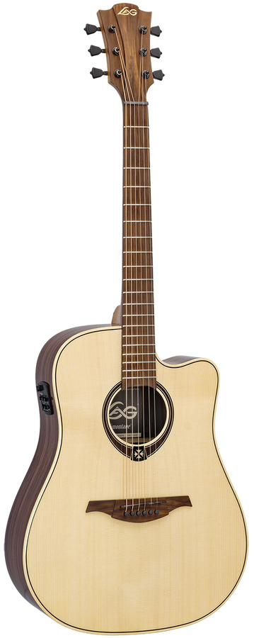 Tramontane 218 Dreadnought Electro Cutaway