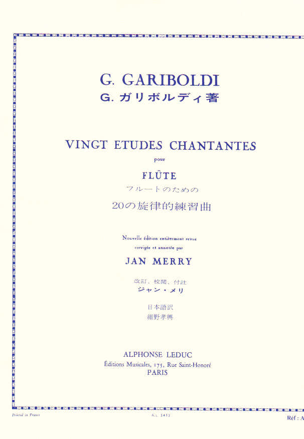 Gariboldi G. - 20 Etudes Chantantes Op. 88