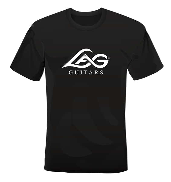 Camiseta LÂG Negro logo blanco S