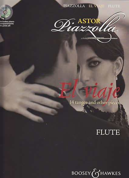 Piazzolla Astor - El Viaje + Cd - Flute Piano