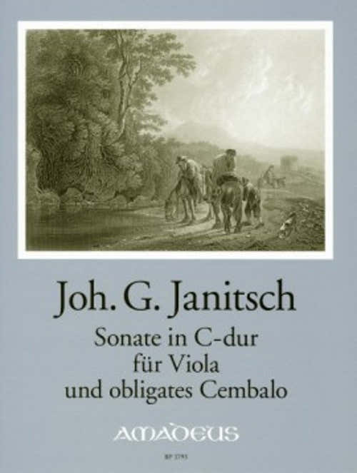 Janitsch J.G. - Sonata - Alto & Piano