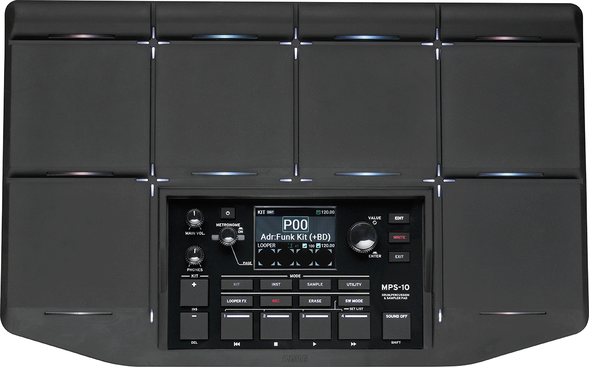 MPS-10 - Pad de percusión múltiple