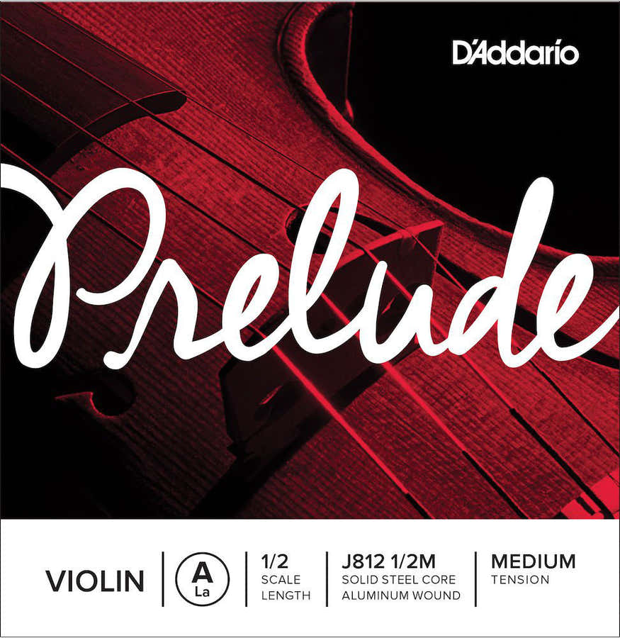 SINGLE STRING (A) FOR VIOLIN PRELUDE NECK 1/2 TENSION MEDIUM