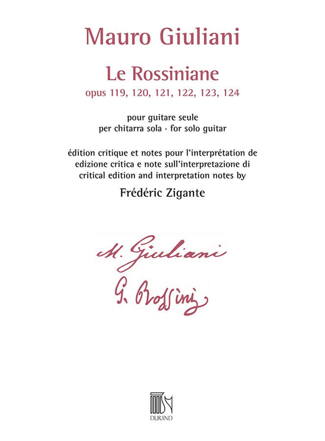 Giuliani Mauro - Le Rossiniane - Guitare