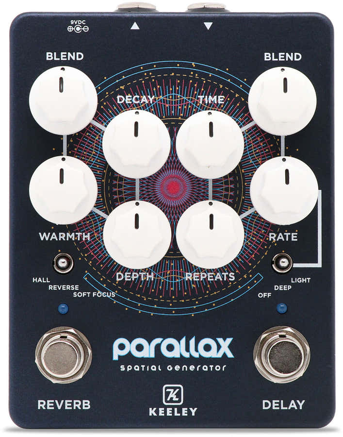 PEDAL KEELEY PARALLAX BLUE